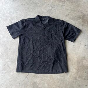 Harley Davidson y2k Button up moto AOP Mens size XXL